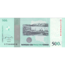 (461) Congo Dem. Rep. P100a - 500 Francs Year 2010 (Comm.)